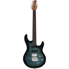 Sterling Signature Steve Lukather LK100 HSS Yucatan Blue - Vue 1